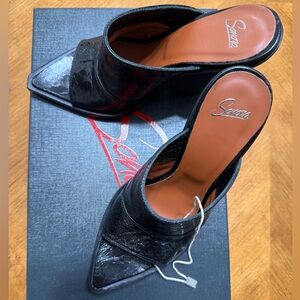 Sonora Elegant Black Mules
